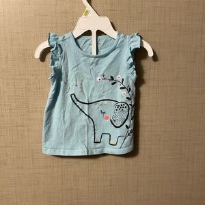 White Short Sleeve Tee for Kids